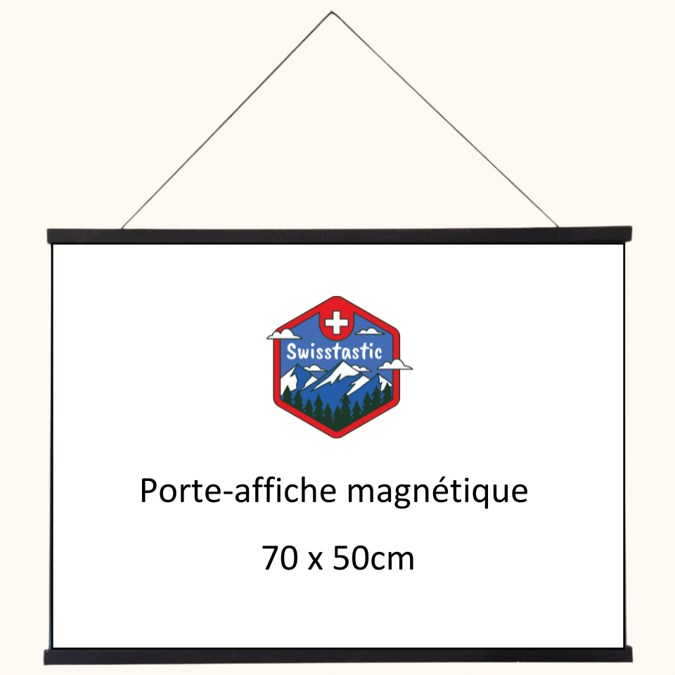 Porte-affiche magnétique